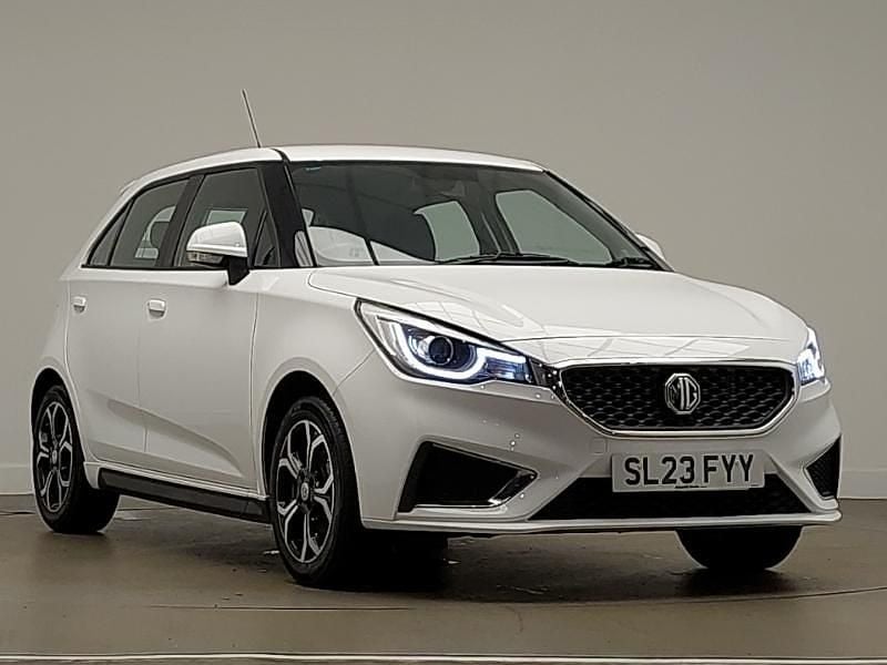 White Used 2023 MG MG3 Exclusive Hatchback | £11,798 (Fair price) - Image 1/4
