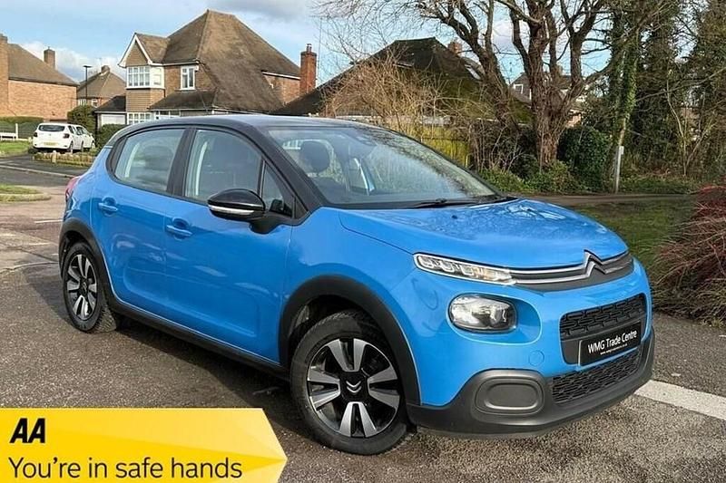 Used Citroën C3 Feel 2018 Blue Hatchback
