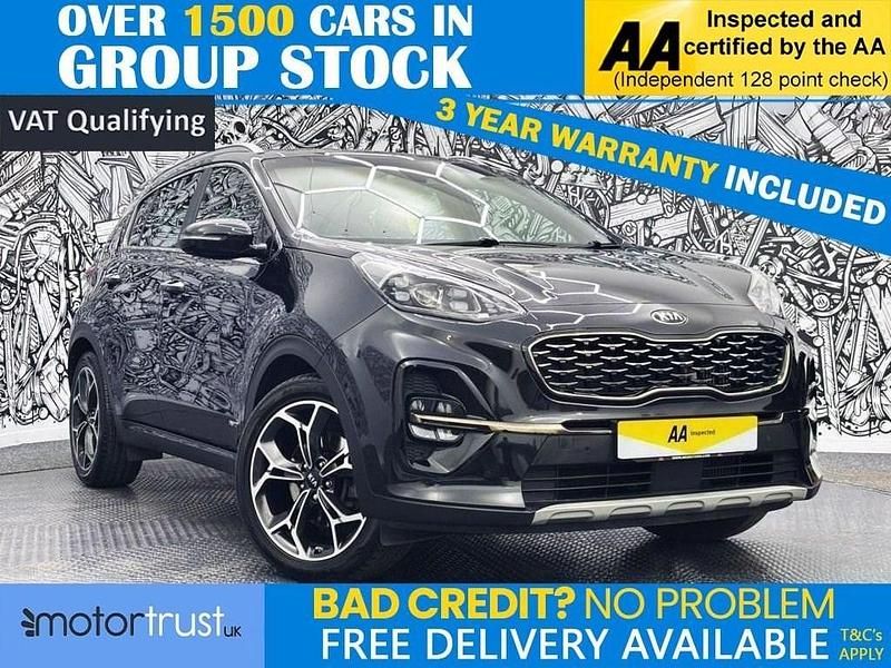 Black Used 2021 Kia Sportage GT-Line S SUV | £16,595 (Super price) - Image 1/2