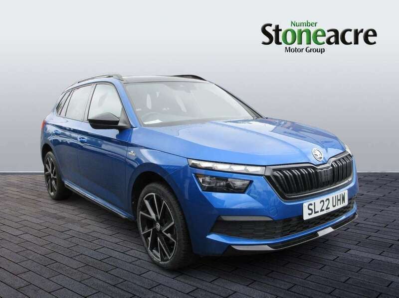 Blue Used 2022 Skoda Kamiq Monte Carlo SUV | £17,995 (Fair price) - Image 1/4