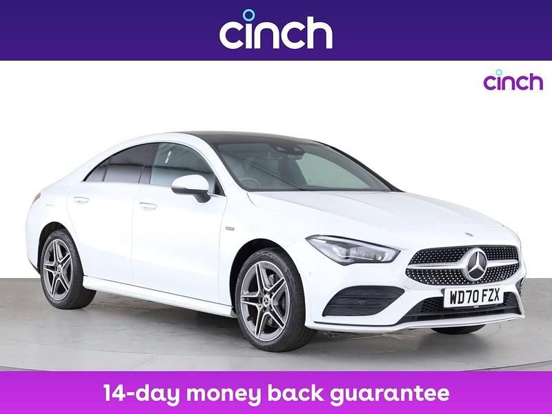 White Used 2021 Mercedes CLA250e AMG Line Premium Plus Sedan | £21,699 (Fair price) - Image 1/3