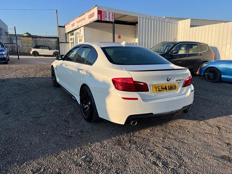 Begagnad BMW 535 M Sport 2014 Vit Sedan