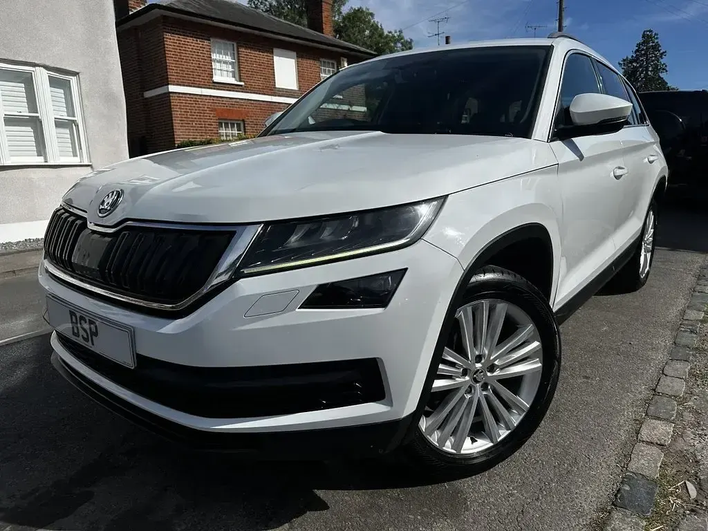 Used Skoda Kodiaq SE L 150 HP (110 kW) 2018 White SUV