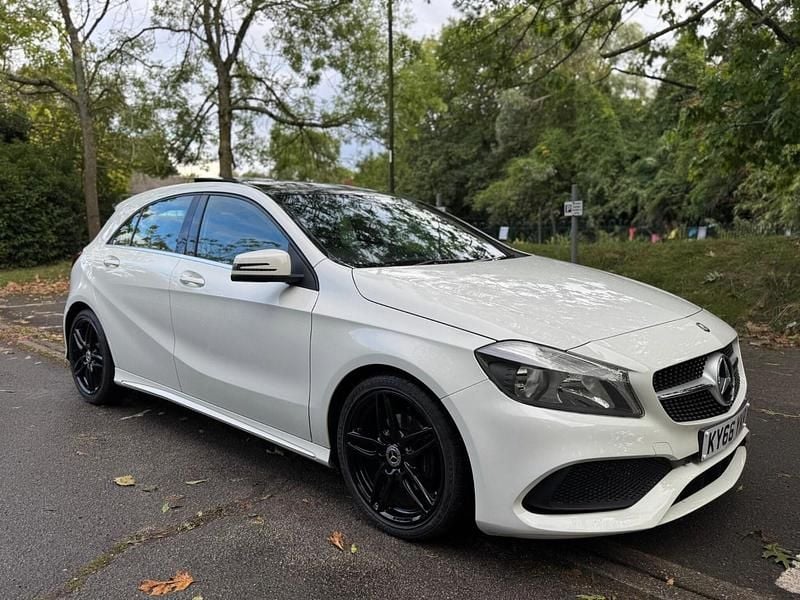 White Used 2016 Mercedes A200 AMG line Hatchback | £8,795 (Fair price) - Image 1/4