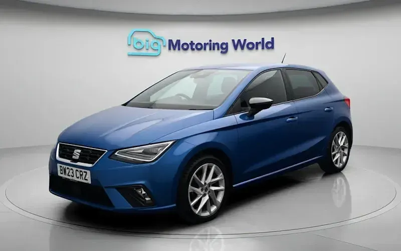 Used Seat Ibiza FR 80 HP (58 kW) 2023 Blue Hatchback