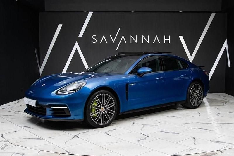 Used Porsche Panamera 2018 Blue Hatchback