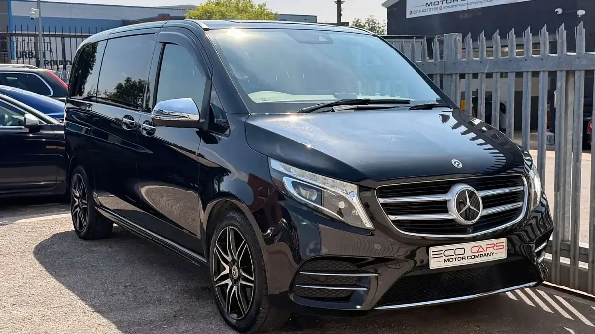 Used Mercedes V220 AMG line 163 HP (119 kW) 2019 Black MPV