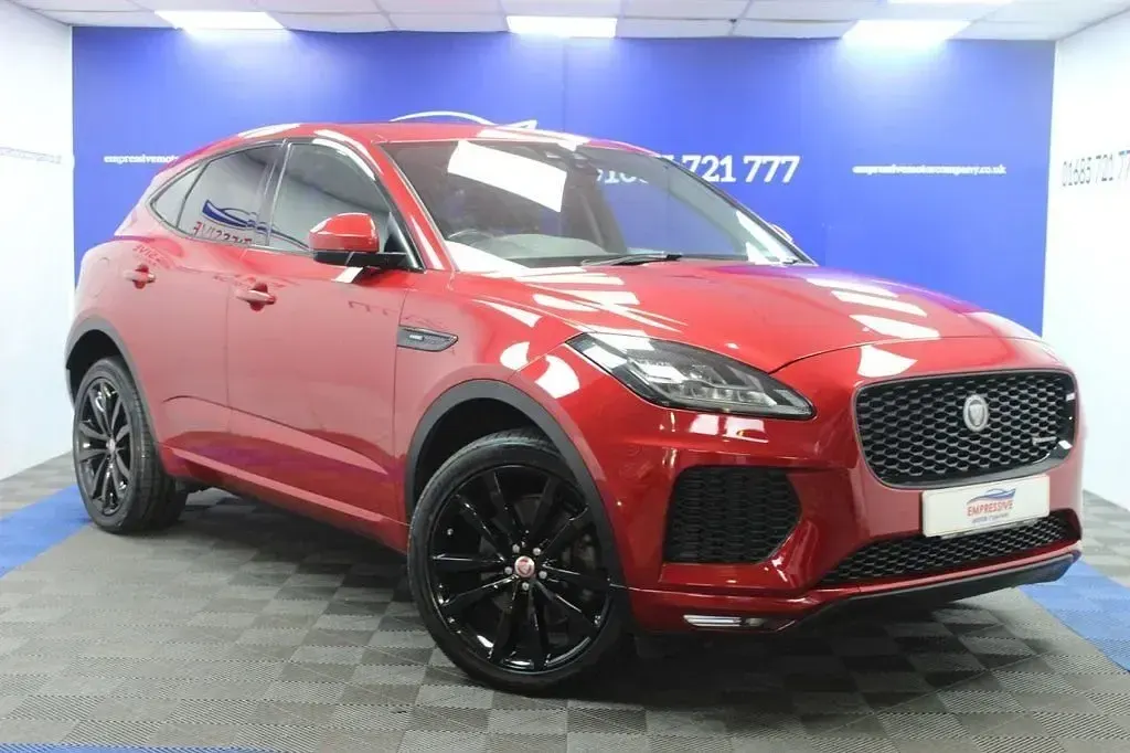 Used Jaguar E-Pace R-Dynamic 240 HP (176 kW) 2019 Red SUV