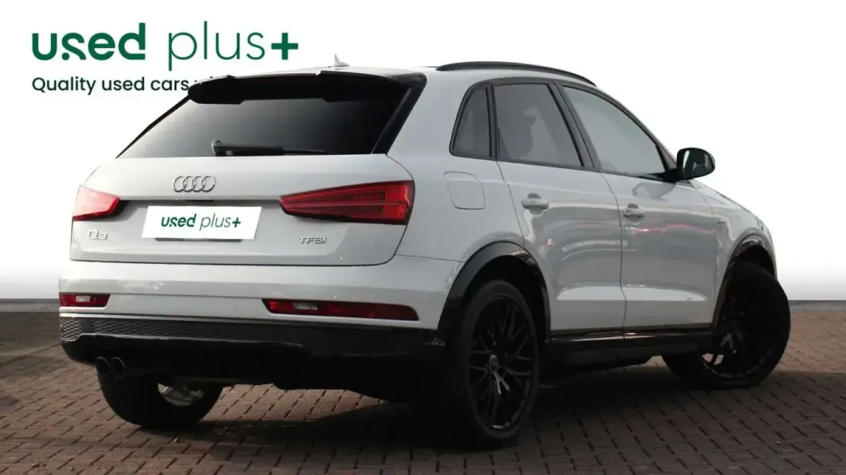 Used Audi Q3 S-Line 150 HP (110 kW) 2018 White SUV
