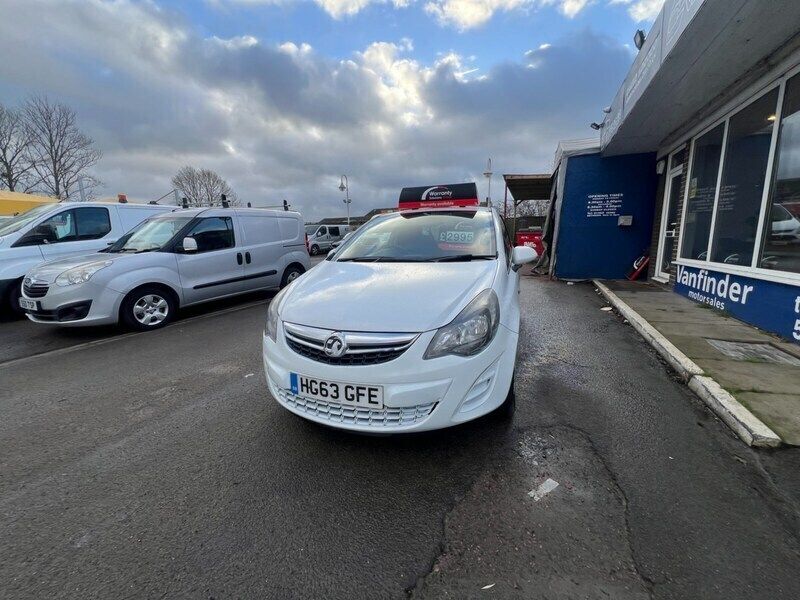 Used Vauxhall Corsa 2014 White Van