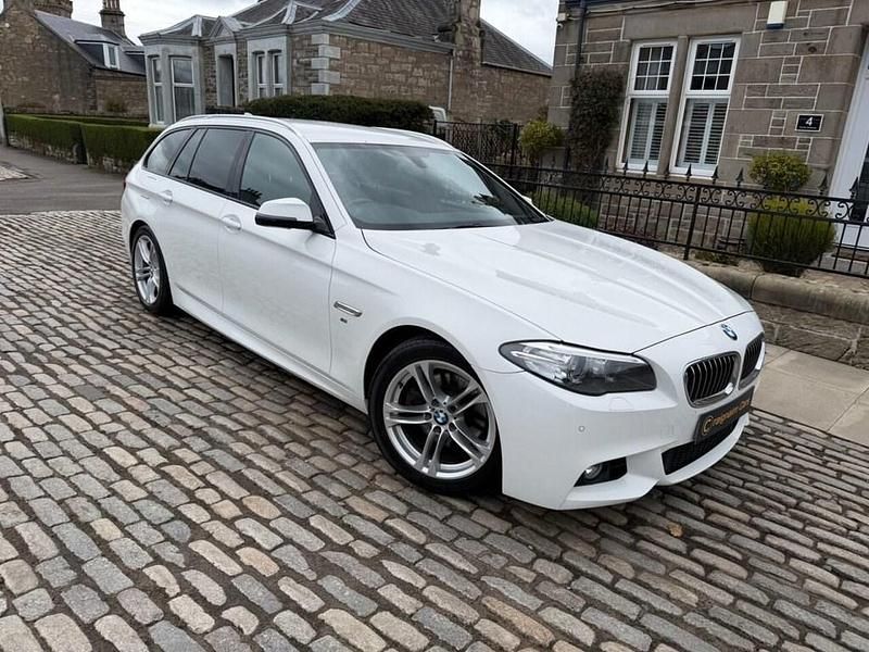 Used BMW 520 M Sport 190 HP (139 kW) 2017 White Estate