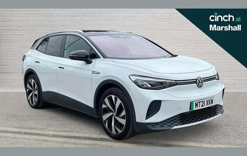 White Used 2021 VW ID.4 Pro Performance SUV | £15,935 - Image 1/4
