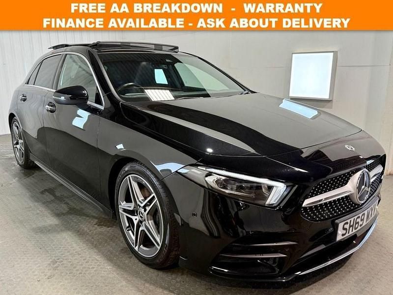 Black Used 2019 Mercedes A200 AMG Line Premium Plus Hatchback | £17,895 (Fair price) - Image 1/3