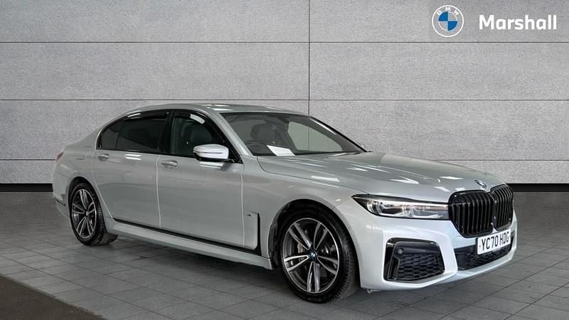 Silver Used 2020 BMW 740L M Sport Sedan | £31,549 - Image 1/4