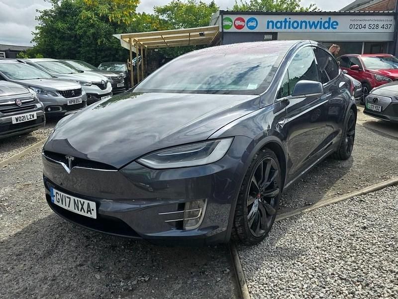 Used Tesla Model X 306 kW (417 HP) 2017 Silver SUV