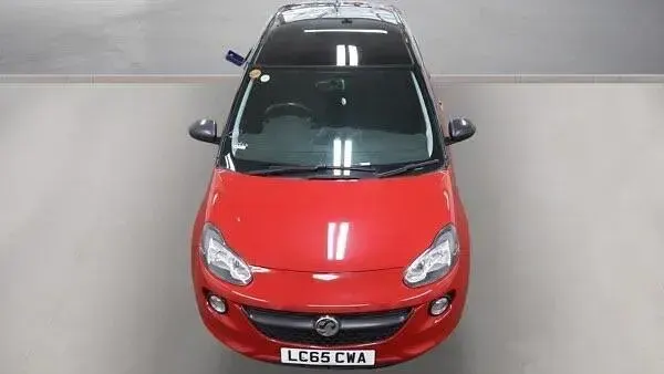 Used Vauxhall Adam Glam 70 HP (51 kW) 2015 Red Hatchback