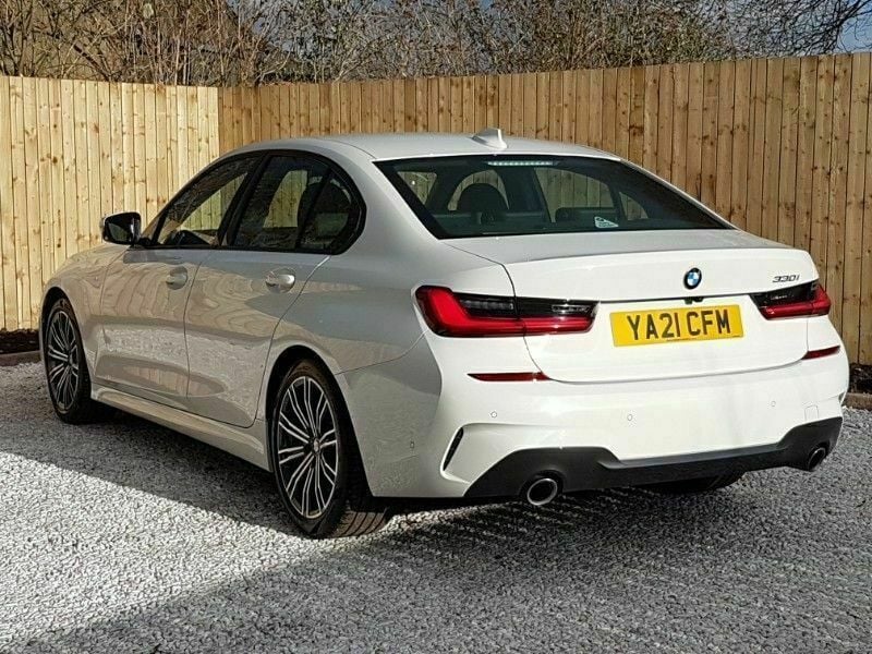 Used BMW 330 M Sport 254 HP (186 kW) 2021 White Sedan