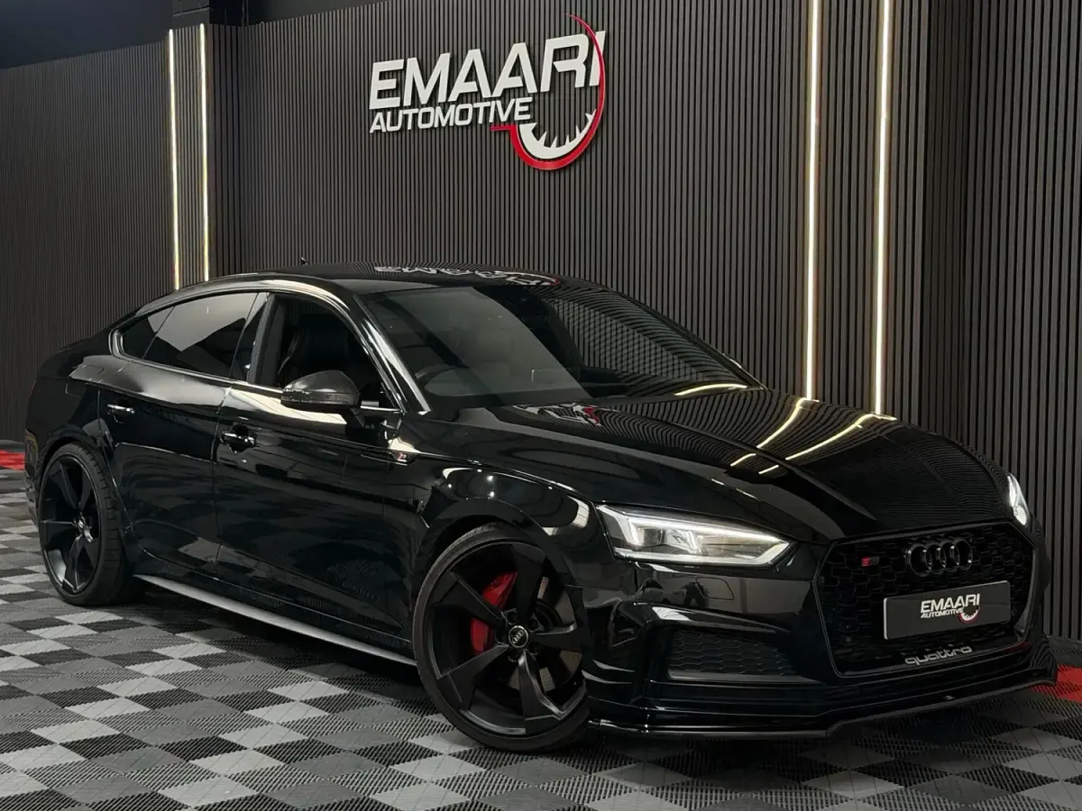 Used Audi S5 Sportback Comfort 354 HP (260 kW) 2018 Black Hatchback