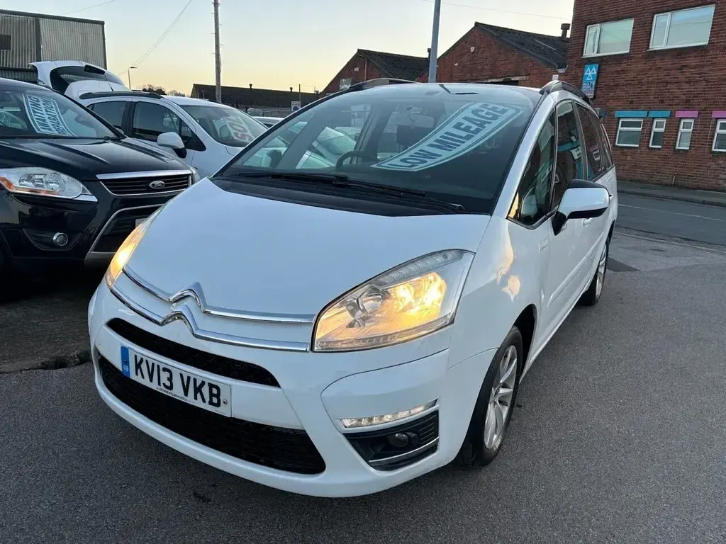 Używany Citroën Grand C4 Picasso 110 KM (80 kW) 2013 Biały Minivan