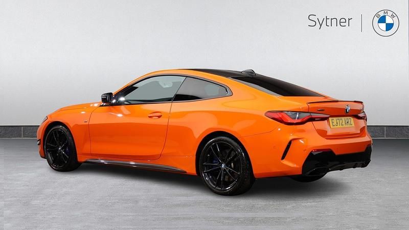 Used BMW M440 Comfort Edition 374 HP (275 kW) 2022 Orange Sedan