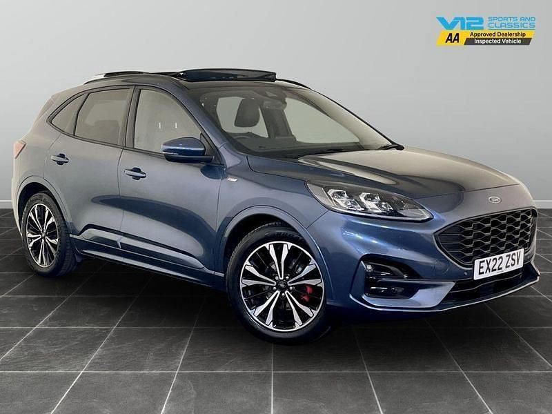 Blue Used 2022 Ford Kuga ST-Line X SUV | £17,795 (Fair price) - Image 1/2