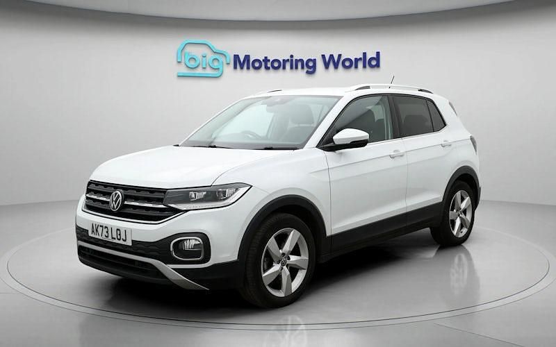 Used VW T-Cross SEL 110 HP (80 kW) 2023 White SUV