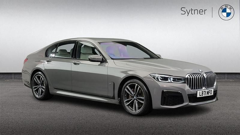 Grey Used 2021 BMW 730 M Sport Sedan | £32,250 (Fair price) - Image 1/4