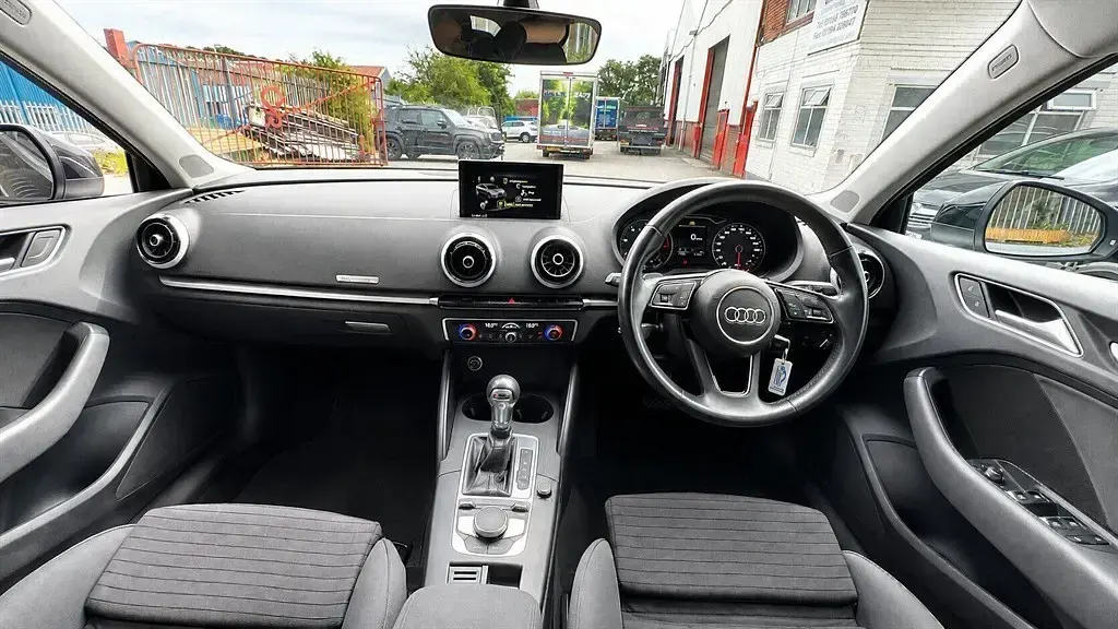 Used Audi A3 Sport 184 HP (135 kW) 2017 Black Sedan