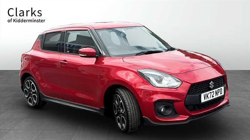 Red Used 2022 Suzuki Swift Sport Hatchback | £15,995 (Fair price) - Image 1/2