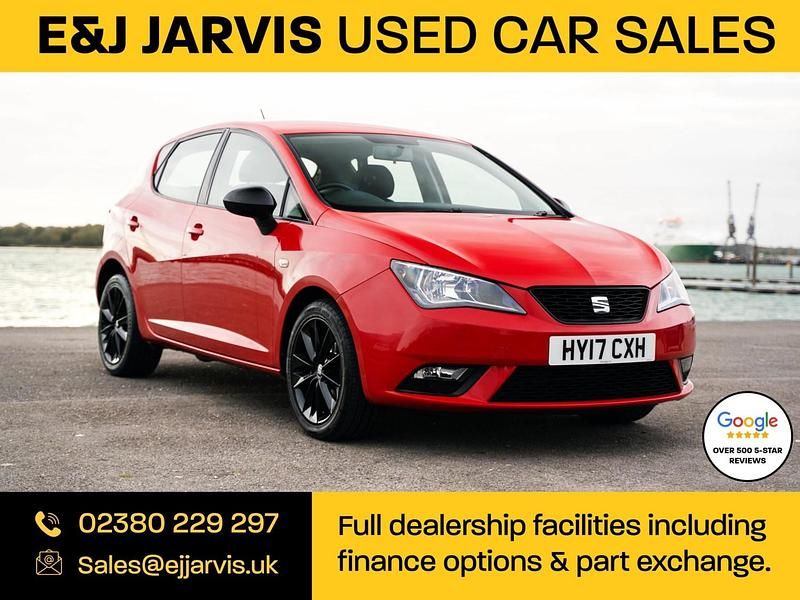 Used Seat Ibiza SE Technology 90 HP (66 kW) 2017 Red Hatchback