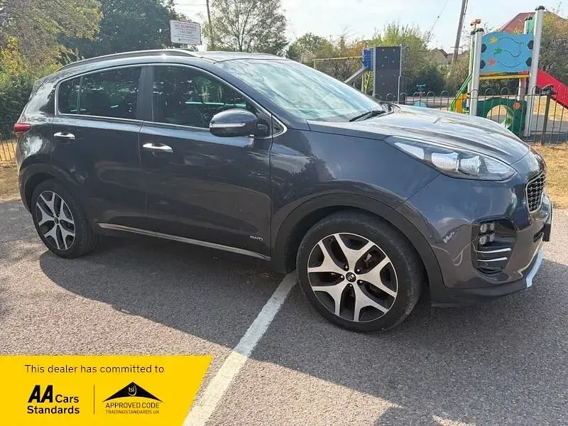 Used Kia Sportage GT-Line 134 HP (98 kW) 2017 Silver SUV