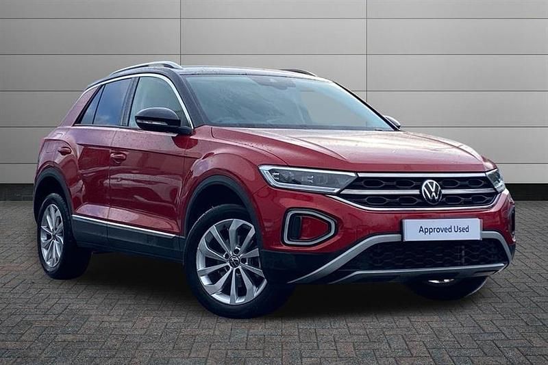 Red Used 2023 VW T-Roc Style SUV | £23,442 (Fair price) - Image 1/3