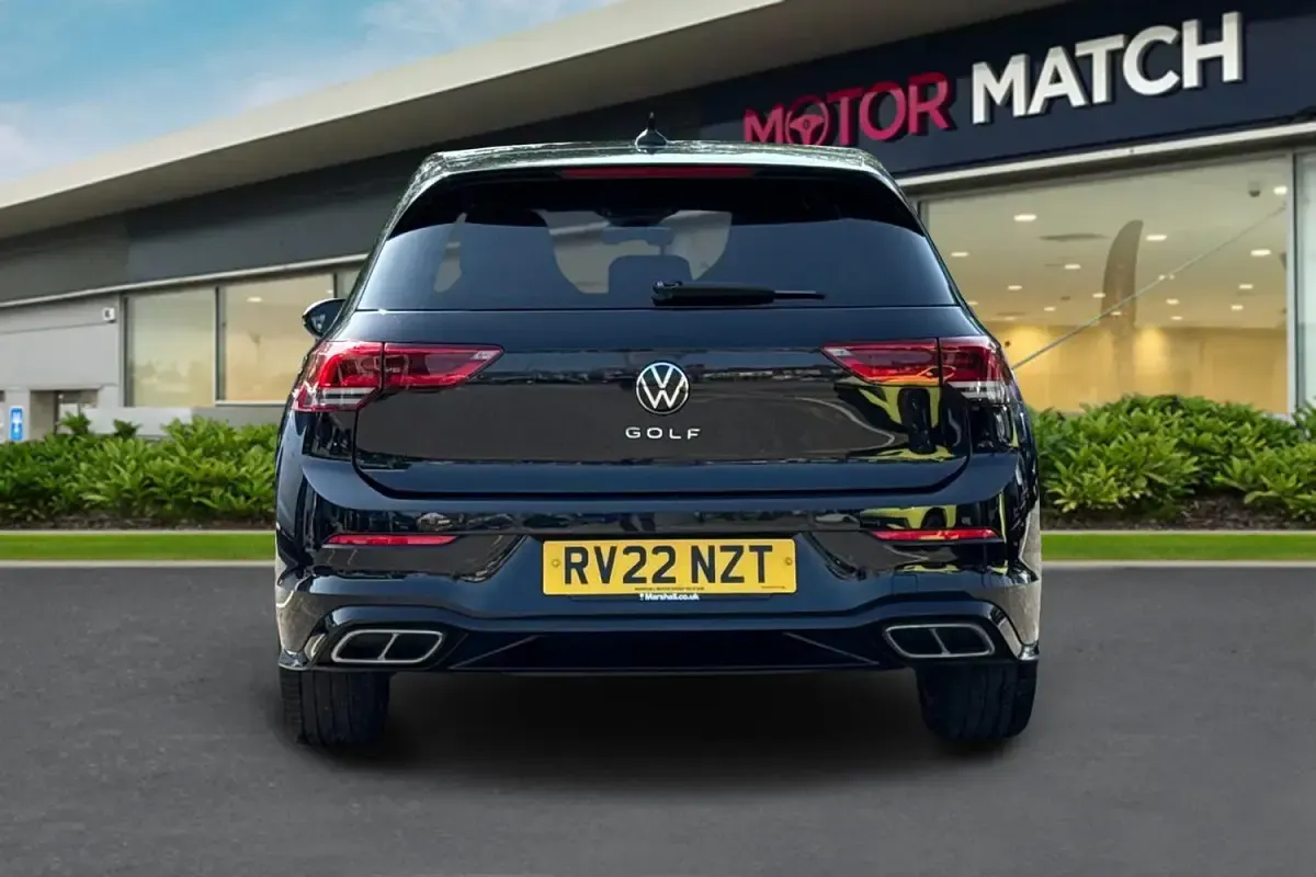 Used VW Golf VIII R-line 2022 Black Hatchback