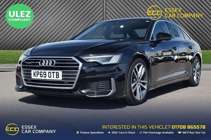 Black Used 2019 Audi A6 S-Line Sedan | £19,995 (Fair price) - Image 1/4