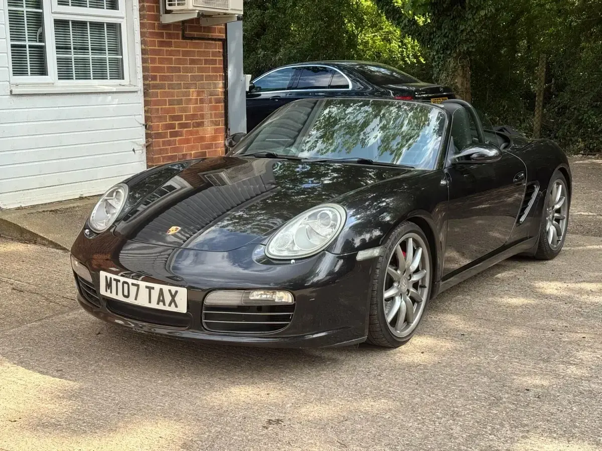 Used Porsche Boxster 295 HP (216 kW) 2007 Black Cabriolet