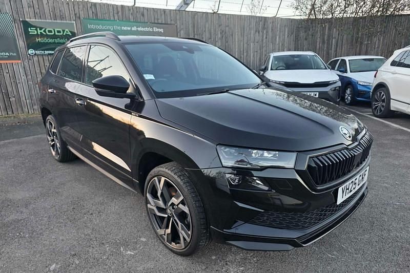 Used Skoda Karoq SportLine 150 HP (110 kW) 2025 Black SUV