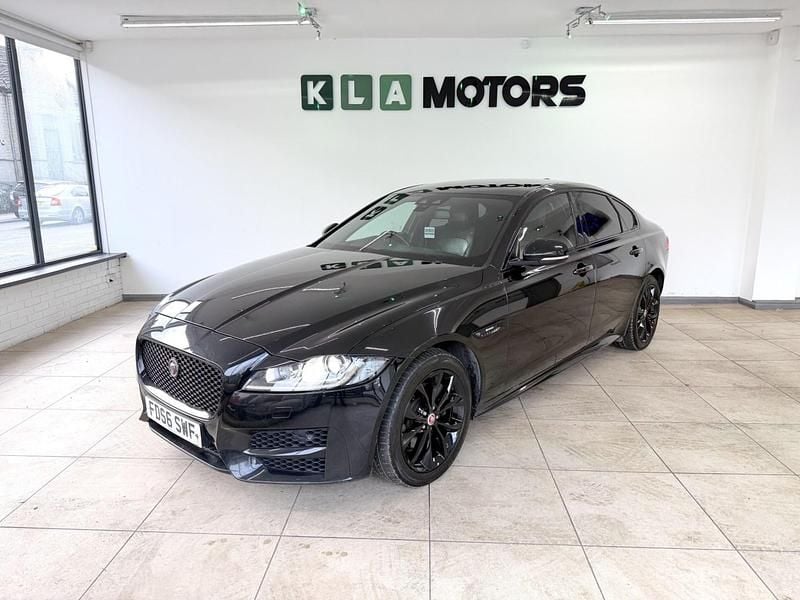 Used Jaguar XF R-Sport 180 HP (132 kW) 2017 Black Sedan