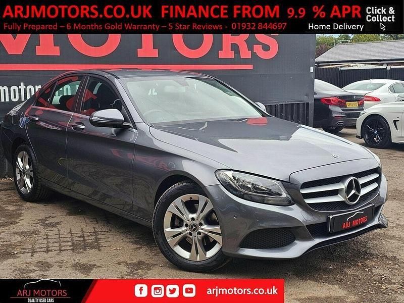 Grey Used 2017 Mercedes C200 Executive Sedan | £11,995 (Good price) - Image 1/4