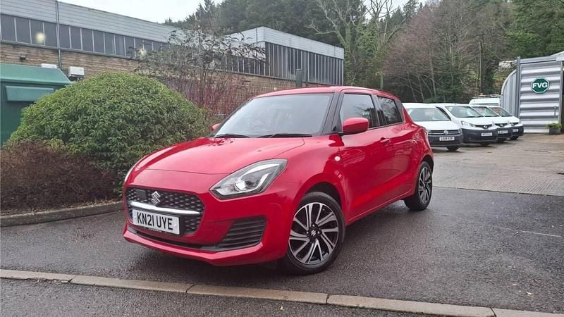 Used Suzuki Swift SZ-L 2021 Red Hatchback