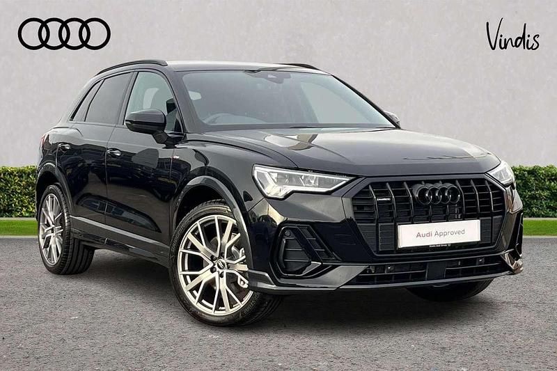 Black Used 2025 Audi Q3 S-Line SUV | £42,786 - Image 1/3