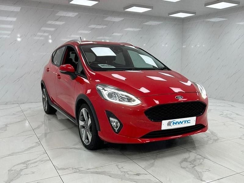 Used Ford Fiesta Active 100 HP (73 kW) 2019 Red Hatchback