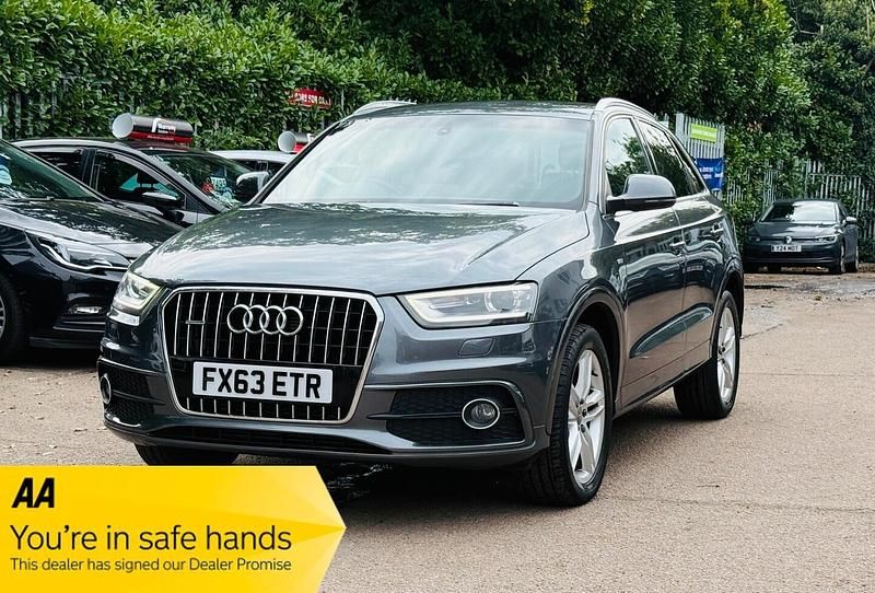 Grey Used 2013 Audi Q3 S-Line SUV | £8,494 (Good price) - Image 1/3