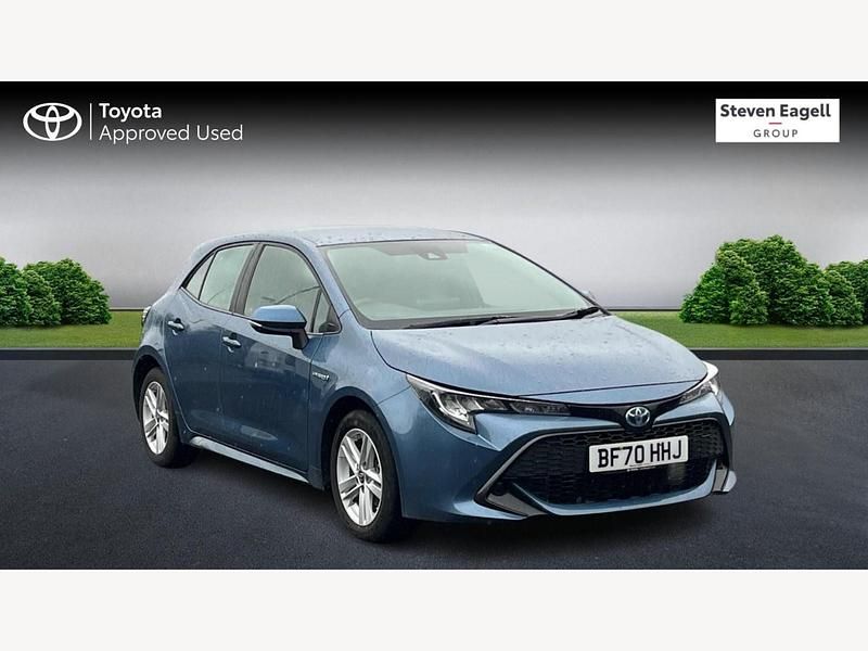 Used Toyota Corolla 2020 Blue Hatchback
