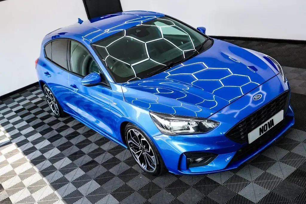 Used Ford Focus ST-Line X 150 HP (110 kW) 2019 Blue Hatchback