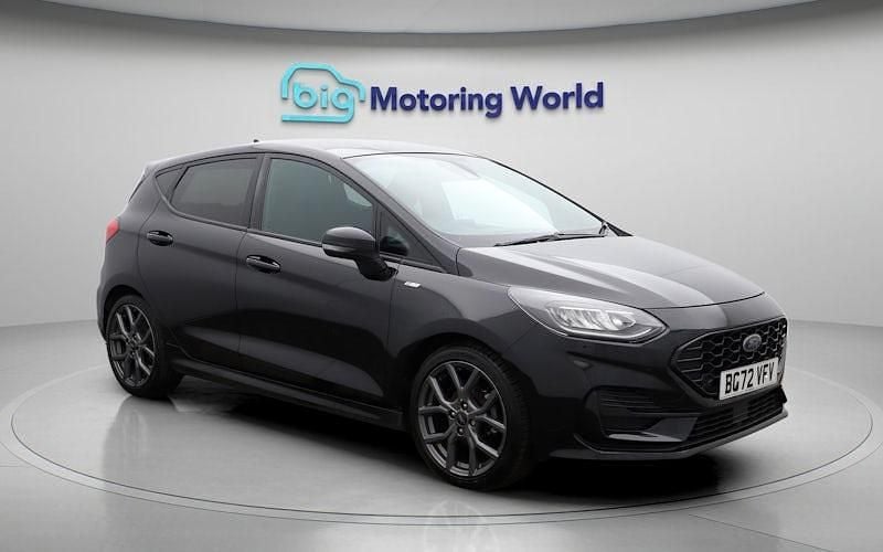 Used Ford Fiesta ST-Line 101 HP (74 kW) 2022 Black Hatchback