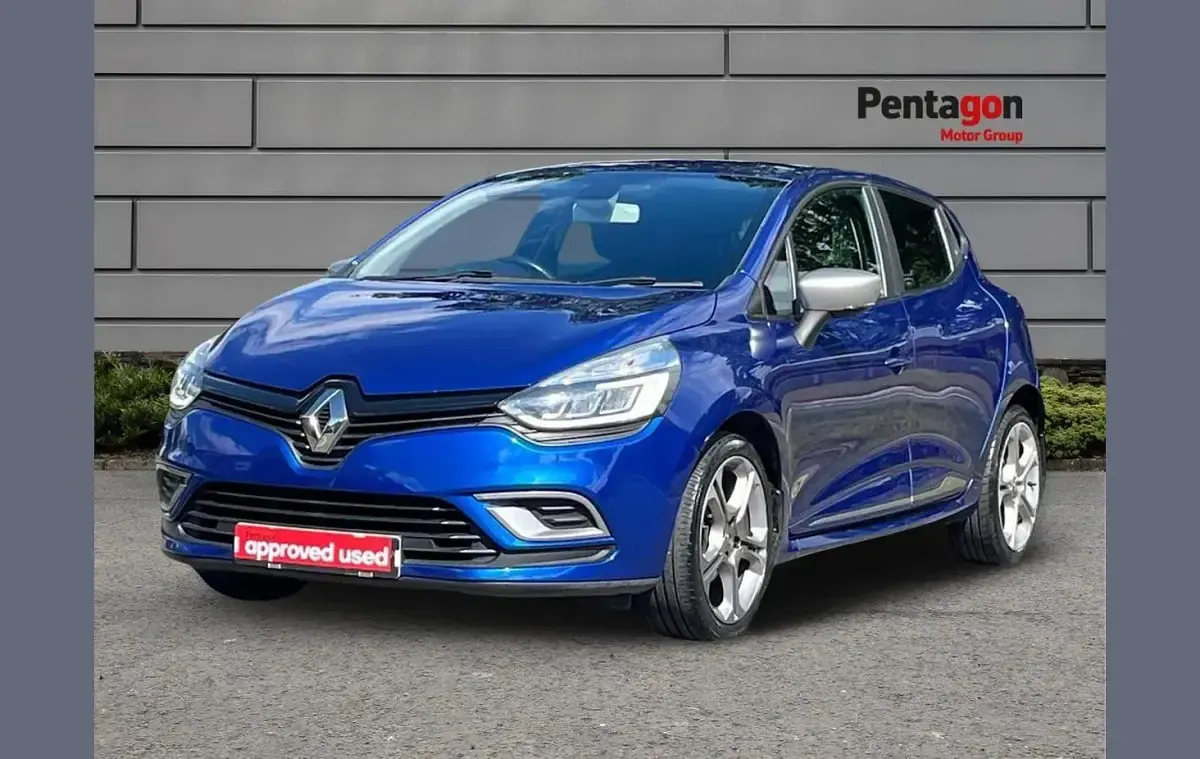 Used Renault Clio GT-Line 90 HP (66 kW) 2018 Blue Hatchback