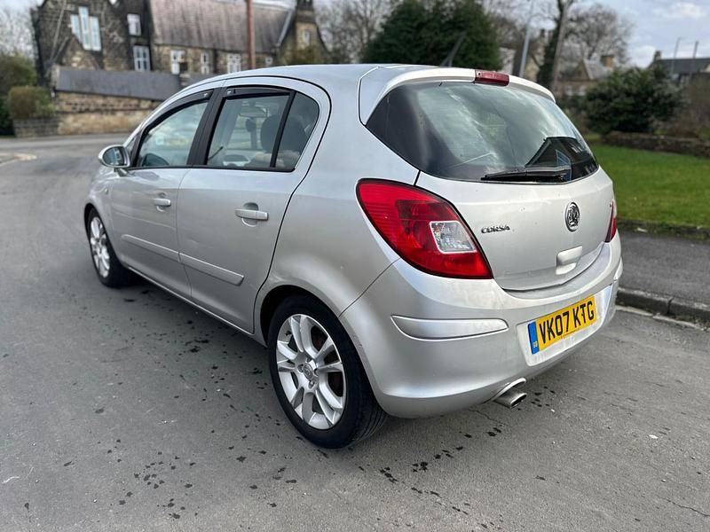 Used Vauxhall Corsa 2007 Silver Hatchback
