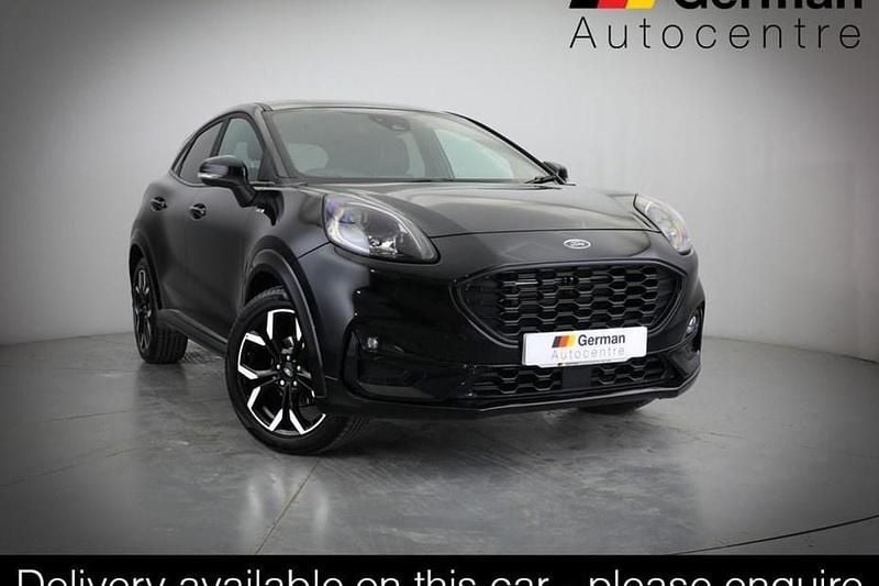 Black Used 2022 Ford Puma Gen-E ST-Line X SUV | £14,350 (Fair price) - Image 1/1
