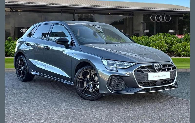 Grey Used 2025 Audi A3 e-tron Black Edition Hatchback | £30,650 (Good price) - Image 1/4
