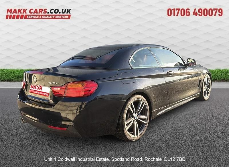 Used BMW 420 M Sport 2017 Black Cabriolet